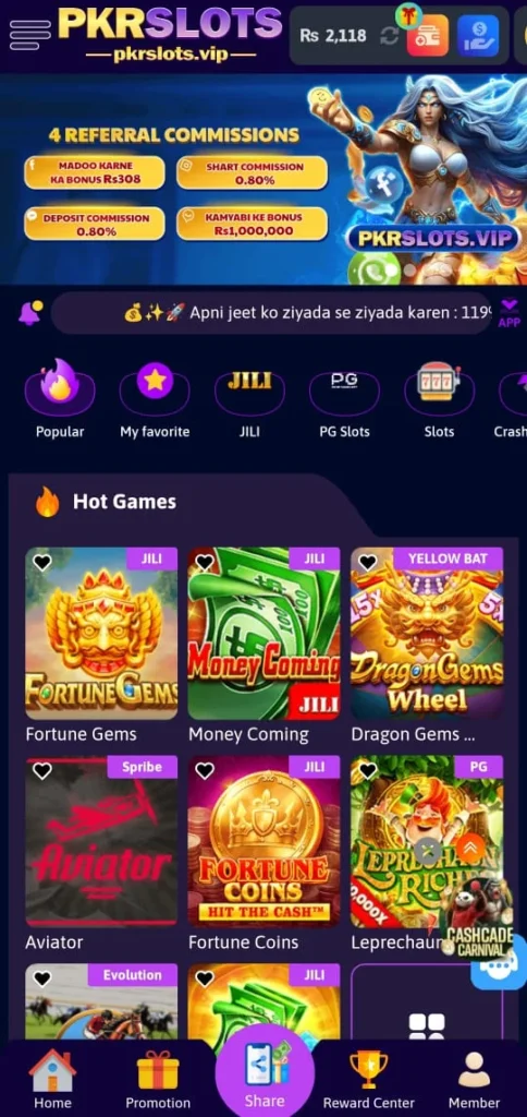 PKR Slots Com